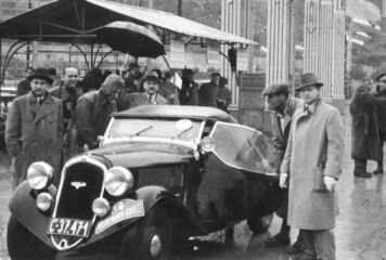Škoda, a szárnyas nyíl az 1936-os Monte-Carlo Rallyn.