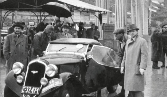 Škoda, a szárnyas nyíl az 1936-os Monte-Carlo Rallyn.