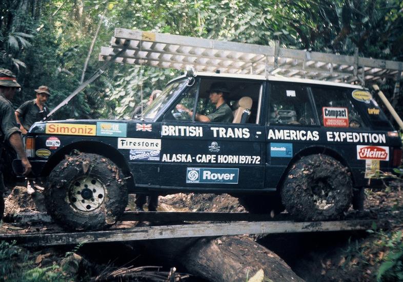 A Range Rover transz Amerika expedíciója