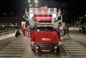 A Pásztor-Majosházi páros és a 60 éves Fiat ismét remekelt Monte-Carlo-ban